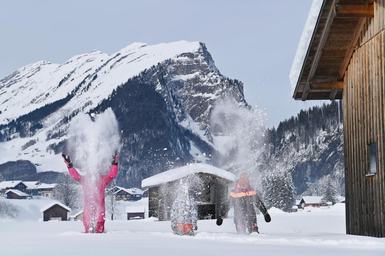 Haus Bergquell Lejlighed Au (Vorarlberg) Eksteriør billede
