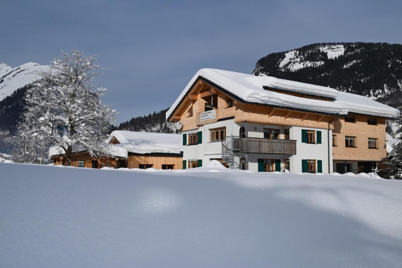 Haus Bergquell Lejlighed Au (Vorarlberg) Eksteriør billede